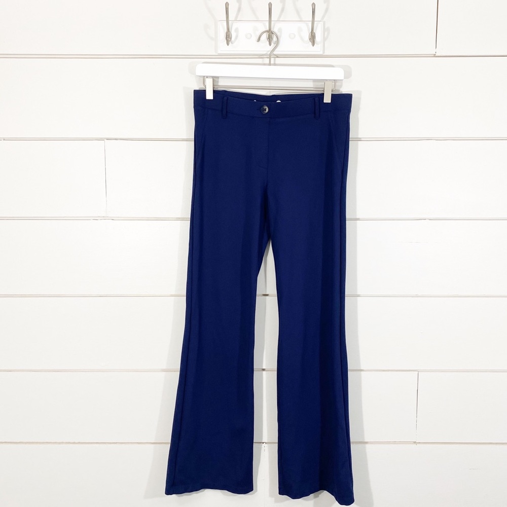 Betabrand Navy Bootcut Dress Pants - Picture 4 of 8